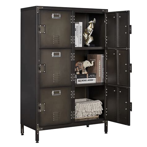 steel locker cabinet design|large steel storage lockers.